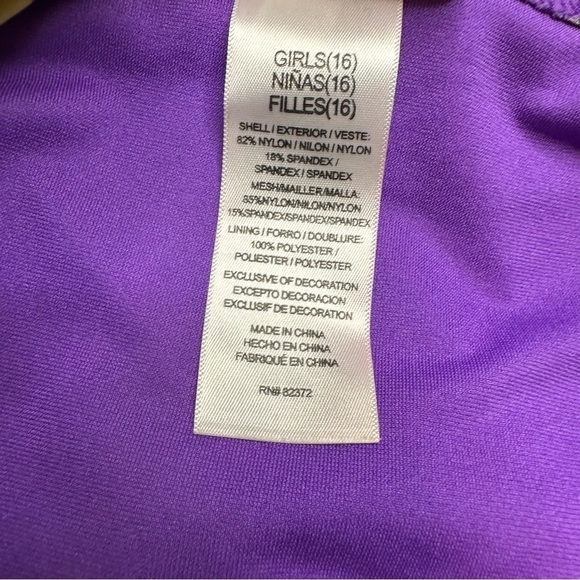 Vintage Breaking Waves Tween Juniors Size 16 Zig Zag 90's Retro Neon Bikini Swim - Picture 15 of 15